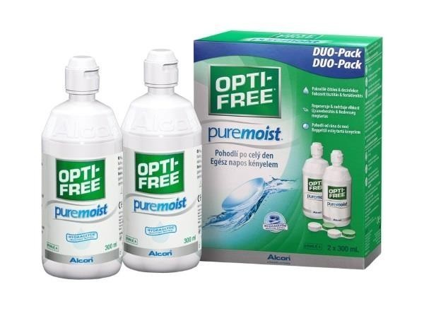 OPTI-FREE Pure Moist DUO Pack 2x300ml