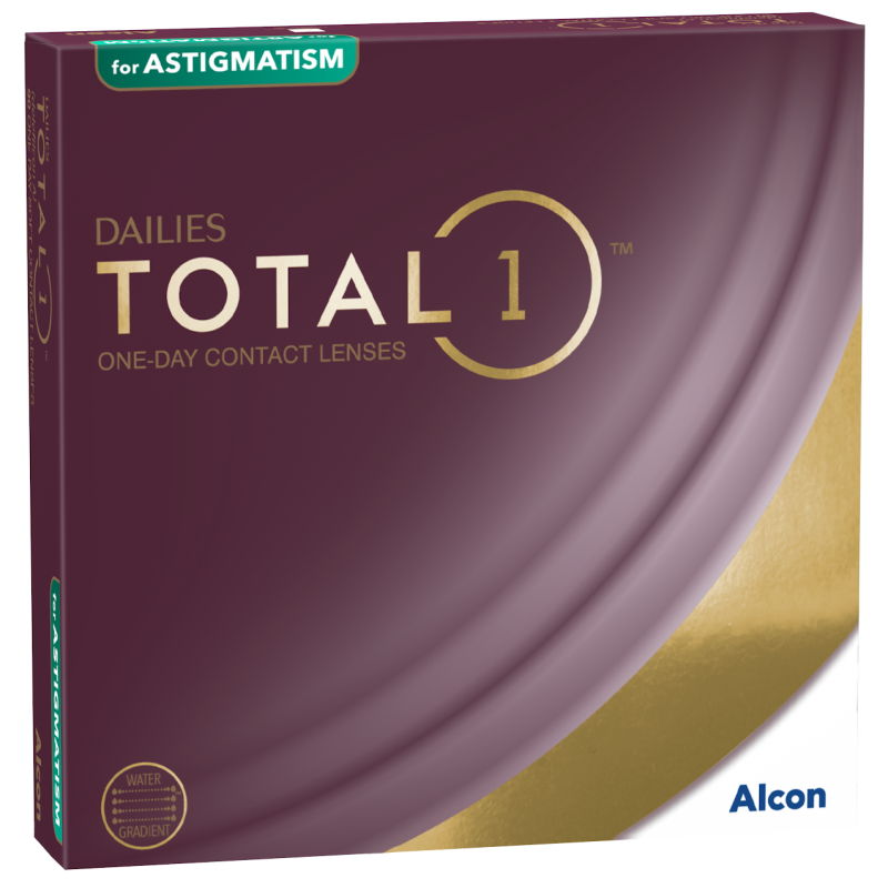 Dailies TOTAL 1 for Astigmatism (90ks)