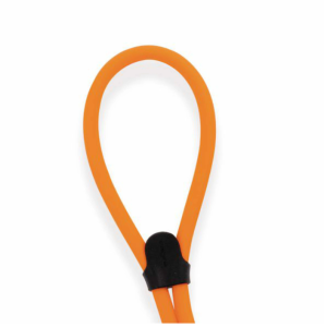 Silikonový pásek oranžový průměr 6 mm
