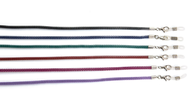Řetízky na brýle s flexi karabinkami