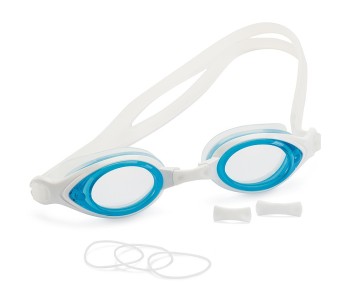 Dětské plavecké brýle pro individuální korekci 94600 Bílo-modré
